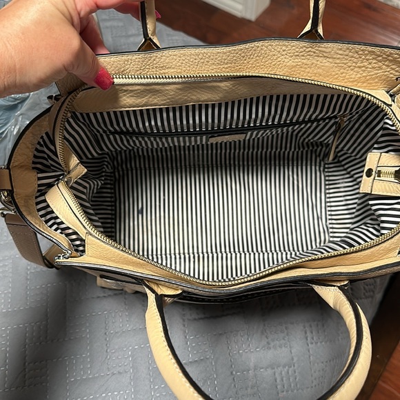 Kate Spade Claremont Drive Marcella Cashew Tan Satchel Handbag, GUC - Picture 9 of 16
